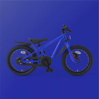 【送料無料】こんなとこにもしまえちゃう自転車 16/18