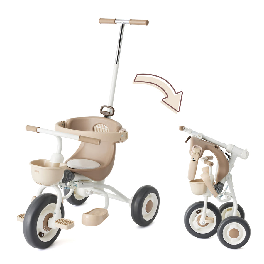【送料無料】秒でたためる三輪車