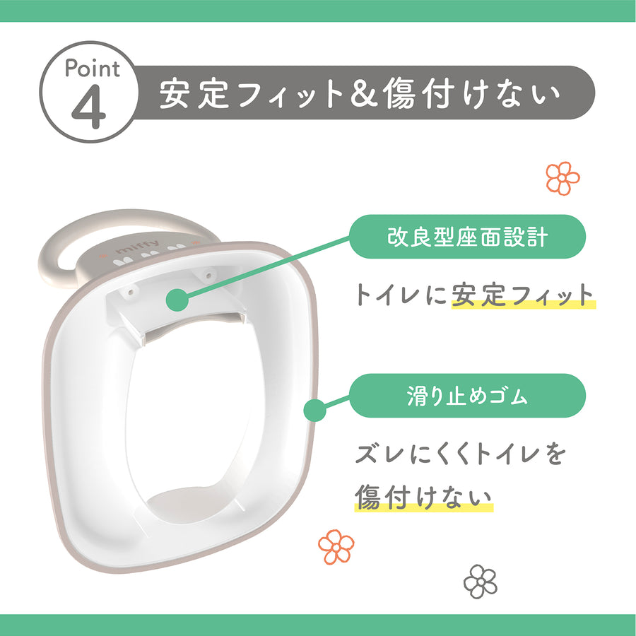 ミッフィー らくピカ ファースト補助便座